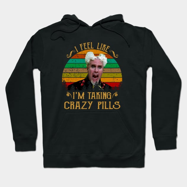 I Feel Like I’m Taking Crazy Pills Zoolander Sunset Hoodie by Loweryo Judew